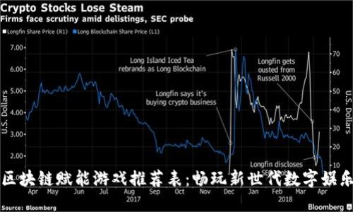 区块链赋能游戏推荐表：畅玩新世代数字娱乐