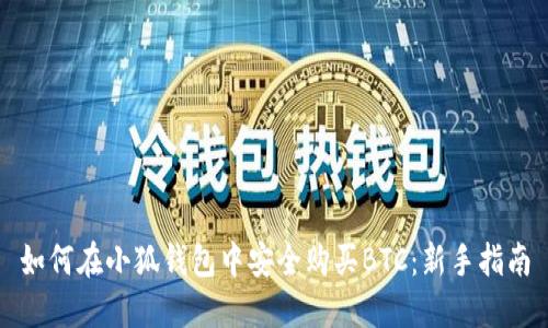 如何在小狐钱包中安全购买BTC：新手指南