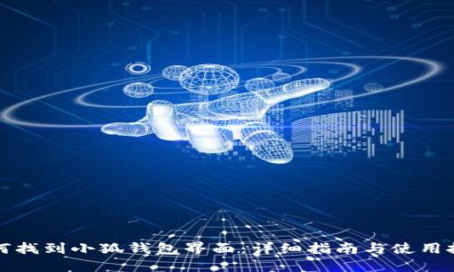 如何找到小狐钱包界面：详细指南与使用技巧