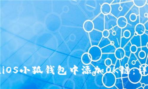 如何在iOS小狐钱包中添加OK链：详细指南
